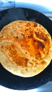 Chana dal stuffed paratha
