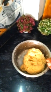 Prepared dough for chana dal paratha