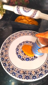 Shaping Atta Biscuits