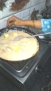 Salt and Butter Added to White Chicken Gravy